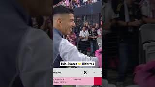 Luis Suarez shows love to Bizarrap after begging a hat trick  #rap #argentina #bizarrap
