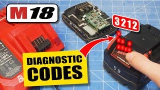 [007] Milwaukee M18 has hidden diagnostic codes