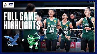 ATENEO vs. DLSU | FULL GAME HIGHLIGHTS | UAAP SEASON 87 WOMEN’S VOLLEYBALL ROUND 1 | MAR. 12, 2024