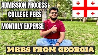 MBBS from Georgia Europe for Indian Students|Admission Process| Monthly expense College fees2022