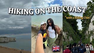 VLOG: HIKING ALONG THE COAST OF THE UK  | London Hiking Club  | Last Summer Diaries ep. 3