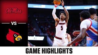 Ole Miss vs. Louisville Game Highlights | 2024-25 ACC Men's Basketball