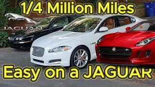 1/4 million miles These Jaguars keeps Running  Smooth here's how