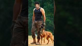 prabhas army uniform and dog status #shortsfeed #army #trending #viral #foryou #reels #shorts