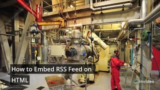 Embed RSS Feed TO Html | RSS FEEDS | HTML |