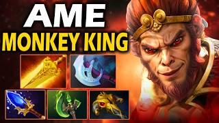 Аме на Манки Кинге, ЗАРУБА на ХАЙ ММР! - Ame Monkey King 7.37 ДОТА 2