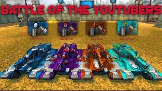 Taspens and Jumper VS BigTanks and Waider | Battle Of The Youtubers Lets Play