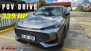 2025 MG HS PHEV 339 PS //0-100// TOPSPEED - AUTOBAHN POV Test Drive I 4K