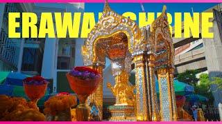 Thailand's Most Famous Spirit House - Erawan Shrine | Bangkok, Thailand Travel