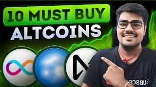 BITCOIN $50K MORE DUMP SOON DONT FOMO BUY NOW | TOP 10 COINS BUY IN DUMP SELL IN BULL MARKET #crypto