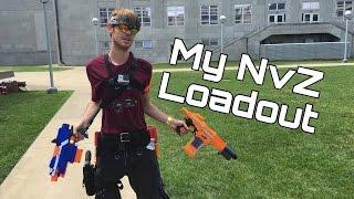 NERF LOADOUTS: Drac's HvZ Loadout (Final Day)