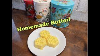 How to Make Butter: Farm to Table: Sweet Briar Farm Kitchen