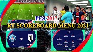 PES 2017 RT Scoreboard 2021| Downloads & install on PC