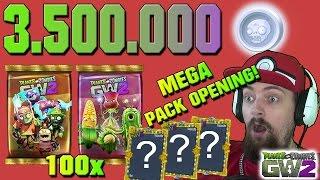 Mega Pack Opening!! 3,500.000 Coins Münzen - 100x Dünger Spaß Pakete & Unglaubliches Hirn Paket