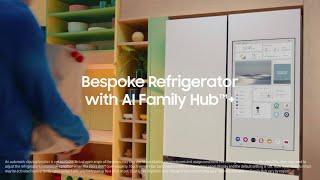 Bespoke Refrigerator with AI Family Hub™+ l BESPOKE AI 2024 l Samsung