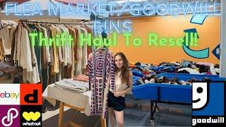 Flea Market/Goodwill Bins Finds Part 2: Thrift Haul To Resell + Keywords Ebay | Poshmark | Depop