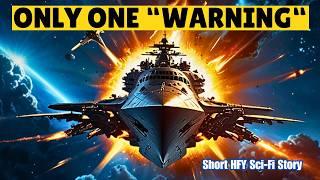 Humans Warned The Invasion Fleet To Leave I HFY I A Short Sci-Fi Story