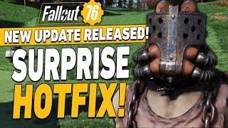 SURPRISE HOTFIX Just Added to Fallout 76!