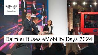 Daimler Buses eMobility Days 2024