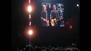 Bruce Springsteen and Paul McCartney, "I saw her standing there"