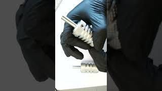 paper towel hack for clean straight tattoo lines for shaking hands | tattoo machine grip size hack