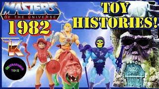 History of Masters of the Universe - 1982 | Vintage He-Man Toys w/ Ozstradamus Toyz | MOTU Figures