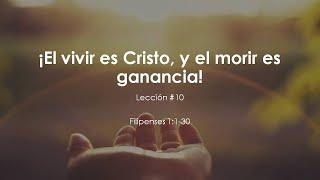 "El vivir es Cristo y el morir es ganancia!"-IDPMI MIAMI GARDENS-Escuela Biblica