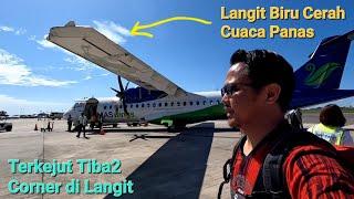 Mesmerizing Morning Flight: Stunning Views from Mukah to Kuching in MASwings ATR 72-600!