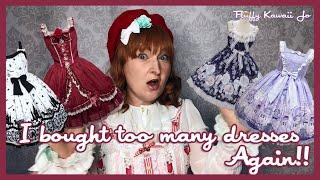 Another Huge Lolita Dress Haul from Tokyo - Axes Femme and Lolita Brands