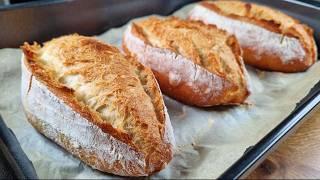 I don't buy bread anymore! The new perfect recipe for bread with spelt flour