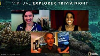 Virtual Explorer Trivia Night Feat. Brian Skerry & Asha de Vos