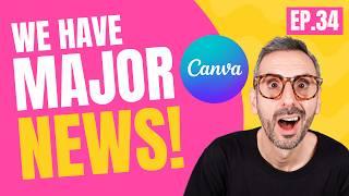 9 NEW Canva UPDATES | Product Photo App, Gradients, Translate... | What's HOT in Canva  [Ep. 34]