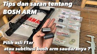 Tips dan saran bosh arm f1zr , asli f1zr mahal tanpa ribet , punya vega murah tapi ngakal ???