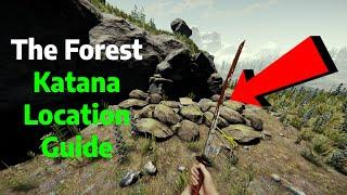 The Forest  | How to Get The Katana Location Guide/Tutorial 2023