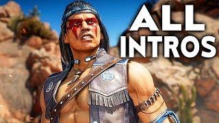 MORTAL KOMBAT 11 Nightwolf All Intros Dialogue Character Banter MK11