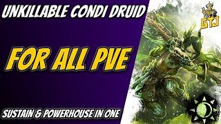 The Unkillable Condition GW2 Druid Ranger Build For All PvE! Survive Anything & Burn Tyria