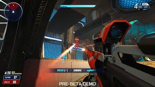 SPLITGATE (2021) Team Deathmatch Gameplay (Pre-Beta)