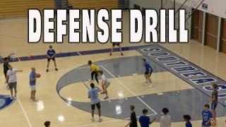 Basketball Drill for Defense - Improve Your Team Defense With This 4 on 3 "Celtic Drill"