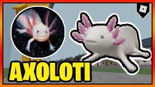 How to get the "AXOLOTI" BADGE + SKIN/MORPH in TREVOR CREATURES KILLER 2 || Roblox