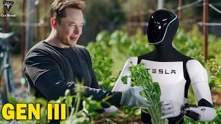 STUNNING ROLE! Elon Musk REVIEWS Tesla Optimus Gen 2 Robot Is Best HomeMaker With Exclusive Tech!