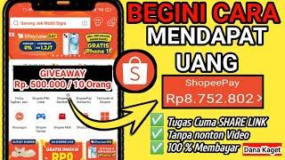 BEGINI CARA MUDAH MENDAPATKAN UANG DARI SHOPEE 2024 #shopee #shopeeaffiliate #aplikasipenghasiluang