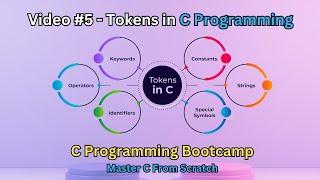 Tokens in C | C Programming Full Course | Masterclass Bootcamp