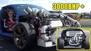 INTERVIEW WITH THE CREATOR OF A 3000+BHP TWIN ENGINED 3.6L VR6, 4 TURBOS VW LUPO !!