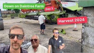 EP133 ‍ harvest 2024 Day 3 Combine tinkering