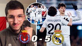 FACILE ! (Deportiva Minera 0-5 Real Madrid)