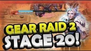 Watchers of Realms Gear Raid 2 Stage 20
