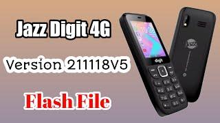 Jazz Digit 4G Tested Flash File Version 211118V5 | GSM All Fix