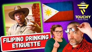 First Time Reaction to Philippines 101: Filipino Drinking Etiquette