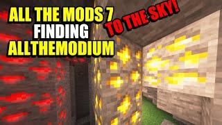 Ep13 Finding Allthemodium - Minecraft All The Mods 7 To The Sky Modpack