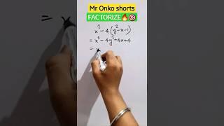 Alternative method of Middle term factorization #ytshorts #viral #maths #algebra #factorization